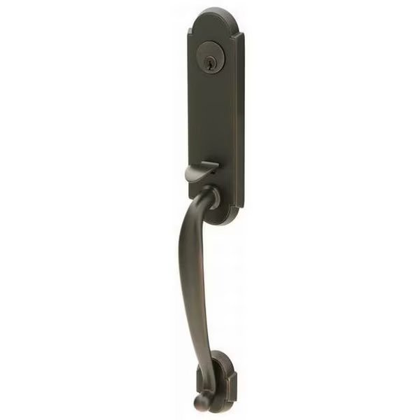 Oil Rubbed Bronze Handleset 4323TRTUS10BRH, Emtek, Mfr#: 4323TRTUS10BRH